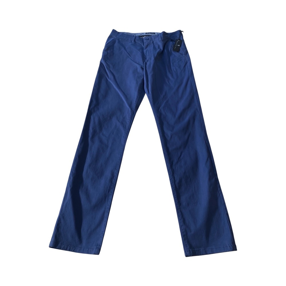 American Tall Mens Chino Pants 36x38 Blue Casual Trousers New with Tags